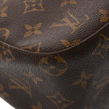 LOUIS VUITTON ルイヴィトン モノグラム ルーピング MM ブラウン M51146 レディース モノグラムキャンバス ワンショルダーバッグ ABランク 中古 銀蔵