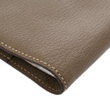 HERMES エルメス アジェンダ GM エトゥープ □P刻印(2012年頃) ユニセックス シェーブル 手帳カバー Aランク 中古 銀蔵