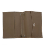 HERMES エルメス アジェンダ GM エトゥープ □P刻印(2012年頃) ユニセックス シェーブル 手帳カバー Aランク 中古 銀蔵