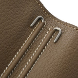 HERMES エルメス アジェンダ GM エトゥープ □P刻印(2012年頃) ユニセックス シェーブル 手帳カバー Aランク 中古 銀蔵