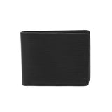 LOUIS VUITTON ルイヴィトン エピ ポルトフォイユ ミュルティプル ブラック M60662 メンズ レザー 二つ折り財布 Aランク 中古 銀蔵