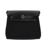 HERMES エルメス エールバッグ ジップミニ ブラック K刻印(2025年頃) レディース トワルミリタリー/ヴァッシュハンター 2WAYバッグ 未使用 銀蔵