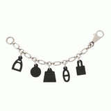 HERMES エルメス バッグチャーム アミュレット 5 レディース ヴォースイフト キーホルダー Aランク 中古 銀蔵
