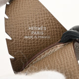 HERMES エルメス バーディチャーム エトゥープ/ナタ/ビスキュイ/ブラック シルバー金具 B刻印(2023年頃) ユニセックス ヴォーエプソン/シェーブル/ヴォースイフト/アニョーミロ チャーム 未使用 銀蔵