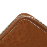 HERMES エルメス アザップロング シルクイン ゴールド シルバー金具 W刻印(2024年頃) レディース ヴォーエプソン 長財布 未使用 銀蔵