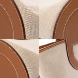 HERMES エルメス インザループ 23 エクリュ/ゴールド W刻印(2024年頃) レディース トワルアッシュ ヴォースイフト ハンドバッグ 未使用 銀蔵