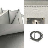 HERMES エルメス ケリーウォレット ロングトゥーゴー　 アルジャン K刻印(2025年頃) レディース シェーブルシャムキラ 長財布 Aランク 中古 銀蔵