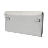 HERMES エルメス ケリーウォレット ロングトゥーゴー　 アルジャン K刻印(2025年頃) レディース シェーブルシャムキラ 長財布 Aランク 中古 銀蔵