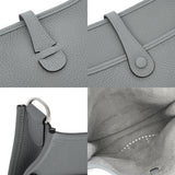 HERMES エルメス エヴリン3 PM ブルーグラシエ K刻印(2025年頃) ユニセックス トリヨンクレマンス ショルダーバッグ 未使用 銀蔵