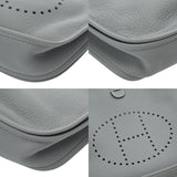 HERMES エルメス エヴリン3 PM ブルーグラシエ K刻印(2025年頃) ユニセックス トリヨンクレマンス ショルダーバッグ 未使用 銀蔵