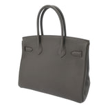 HERMES エルメス バーキン 30 エタン D刻印(2019年頃) レディース トゴ ハンドバッグ Aランク 中古 銀蔵