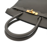 HERMES エルメス バーキン 30 エタン D刻印(2019年頃) レディース トゴ ハンドバッグ Aランク 中古 銀蔵