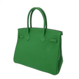 HERMES エルメス バーキン 30 バンブー W刻印(2024年頃) レディース トゴ ハンドバッグ Aランク 中古 銀蔵