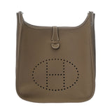 HERMES エルメス エヴリン3 PM エトゥープ B刻印(2023年頃) ユニセックス トリヨンクレマンス ショルダーバッグ Aランク 中古 銀蔵