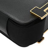 HERMES エルメス ゲタ ブラック U刻印(2022年頃) レディース シェーブル ショルダーバッグ Aランク 中古 銀蔵