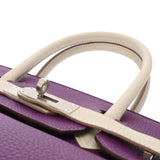 HERMES エルメス バーキン 30 SPオーダー アネモネ/クレ C刻印(2018年頃) レディース トゴ ハンドバッグ ABランク 中古 銀蔵