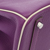 HERMES エルメス バーキン 30 SPオーダー アネモネ/クレ C刻印(2018年頃) レディース トゴ ハンドバッグ ABランク 中古 銀蔵
