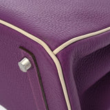 HERMES エルメス バーキン 30 SPオーダー アネモネ/クレ C刻印(2018年頃) レディース トゴ ハンドバッグ ABランク 中古 銀蔵