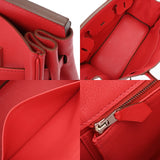 HERMES エルメス バーキン 30 ルージュガランス □O刻印(2011年頃) レディース ヴォーエプソン ハンドバッグ Bランク 中古 銀蔵