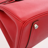 HERMES エルメス バーキン 30 ルージュガランス □O刻印(2011年頃) レディース ヴォーエプソン ハンドバッグ Bランク 中古 銀蔵