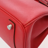 HERMES エルメス バーキン 30 ルージュガランス □O刻印(2011年頃) レディース ヴォーエプソン ハンドバッグ Bランク 中古 銀蔵