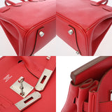 HERMES エルメス バーキン 30 ルージュガランス □O刻印(2011年頃) レディース ヴォーエプソン ハンドバッグ Bランク 中古 銀蔵