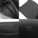 HERMES エルメス ゲタ ブラック U刻印(2022年頃) レディース シェーブル ショルダーバッグ Aランク 中古 銀蔵