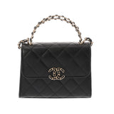CHANEL シャネル マトラッセ チェーンクラッチバッグ ブラック AP3237 レディース キャビアスキン ショルダーバッグ Aランク 中古 銀蔵