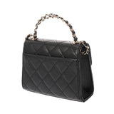 CHANEL シャネル マトラッセ チェーンクラッチバッグ ブラック AP3237 レディース キャビアスキン ショルダーバッグ Aランク 中古 銀蔵