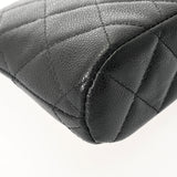 CHANEL シャネル マトラッセ タイムレスクラシック チェーンショルダー ブラック AP4000 レディース キャビアスキン ショルダーバッグ Aランク 中古 銀蔵