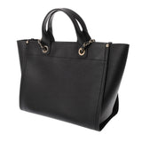 CHANEL シャネル ドーヴィル ショッピングトート 2WAY ブラック AS3257 レディース キャビアスキン ハンドバッグ Aランク 中古 銀蔵