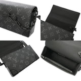 LOUIS VUITTON ルイヴィトン モノグラムエクリプス スティーマー ウェアラブルウォレット ブラック M81783 メンズ モノグラムキャンバス ショルダーバッグ Aランク 中古 銀蔵