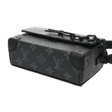 LOUIS VUITTON ルイヴィトン モノグラムエクリプス スティーマー ウェアラブルウォレット ブラック M81783 メンズ モノグラムキャンバス ショルダーバッグ Aランク 中古 銀蔵