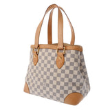 LOUIS VUITTON ルイヴィトン ダミエアズール ハムステッド PM ホワイト N51207 レディース ダミエキャンバス ハンドバッグ Bランク 中古 銀蔵