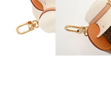 LOUIS VUITTON ルイヴィトン バッグチャーム LVルイベア ブラウン/レッド M03176 ユニセックス フェイクファー チャーム Aランク 中古 銀蔵