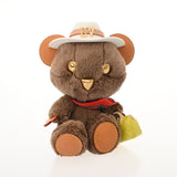 LOUIS VUITTON ルイヴィトン バッグチャーム LVルイベア ブラウン/レッド M03176 ユニセックス フェイクファー チャーム Aランク 中古 銀蔵