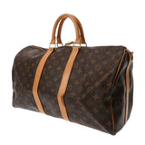 LOUIS VUITTON ルイヴィトン モノグラム キーポル バンドリエール 45 ブラウン M41418 ユニセックス モノグラムキャンバス ボストンバッグ Bランク 中古 銀蔵