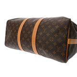 LOUIS VUITTON ルイヴィトン モノグラム キーポル バンドリエール 45 ブラウン M41418 ユニセックス モノグラムキャンバス ボストンバッグ Bランク 中古 銀蔵