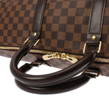 LOUIS VUITTON ルイヴィトン ダミエ キーポル 50 ブラウン N41427 ユニセックス ダミエキャンバス ボストンバッグ Aランク 中古 銀蔵