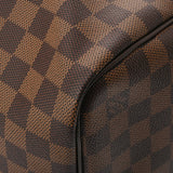 LOUIS VUITTON ルイヴィトン ダミエ キーポル 50 ブラウン N41427 ユニセックス ダミエキャンバス ボストンバッグ Aランク 中古 銀蔵
