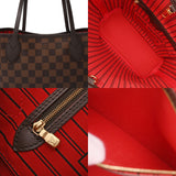 LOUIS VUITTON ルイヴィトン ダミエ ネヴァーフル PM ブラウン N41359 レディース ダミエキャンバス トートバッグ Aランク 中古 銀蔵