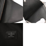 LOUIS VUITTON ルイヴィトン モノグラムマカサー アヴェニュースリングバッグ ブラック/グレー M46327 メンズ ダミエキャンバス ボディバッグ ABランク 中古 銀蔵