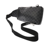 LOUIS VUITTON ルイヴィトン ダミエグラフィット アヴェニュースリングバッグ ブラック/グレー N45302 メンズ ダミエキャンバス ボディバッグ ABランク 中古 銀蔵