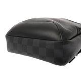 LOUIS VUITTON ルイヴィトン ダミエグラフィット アヴェニュースリングバッグ ブラック/グレー N45302 メンズ ダミエキャンバス ボディバッグ ABランク 中古 銀蔵