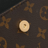 LOUIS VUITTON ルイヴィトン モノグラムリバース ウォレットオンチェーンアイビー ブラウン M26587 レディース モノグラムキャンバス ショルダーバッグ Aランク 中古 銀蔵