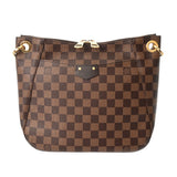 LOUIS VUITTON ルイヴィトン ダミエ サウスバンク ブラウン N42230 レディース ダミエキャンバス ショルダーバッグ Aランク 中古 銀蔵