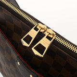 LOUIS VUITTON ルイヴィトン ダミエ サウスバンク ブラウン N42230 レディース ダミエキャンバス ショルダーバッグ Aランク 中古 銀蔵