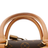 LOUIS VUITTON ルイヴィトン モノグラム ドーヴィル ブラウン M47270 レディース モノグラムキャンバス ハンドバッグ Bランク 中古 銀蔵