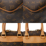 LOUIS VUITTON ルイヴィトン モノグラム ドーヴィル ブラウン M47270 レディース モノグラムキャンバス ハンドバッグ Bランク 中古 銀蔵