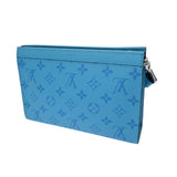 LOUIS VUITTON ルイヴィトン タイガラマ ガストンウエアラブルウォレット トロピカルブルー M27647 メンズ レザー ショルダーバッグ Aランク 中古 銀蔵